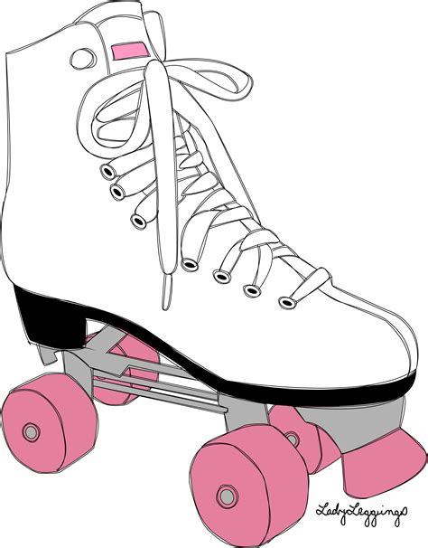  dessin de patins a roulettes